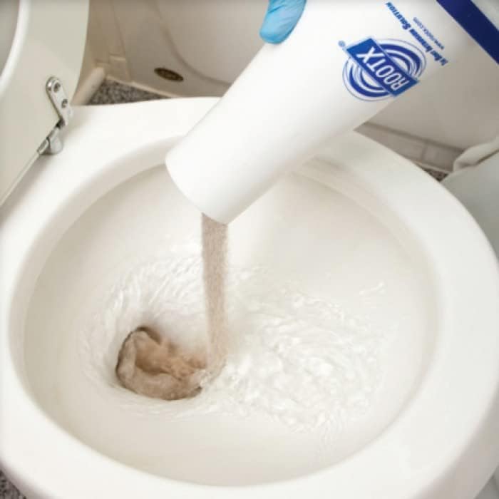 Root X - 2LB. JAR with Funnel/APPLICATOR Foaming Root Control for Sewer Lines and Septic Systems