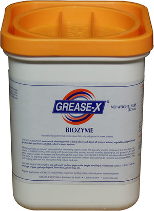 GreaseX Biozyme 2 lb jar