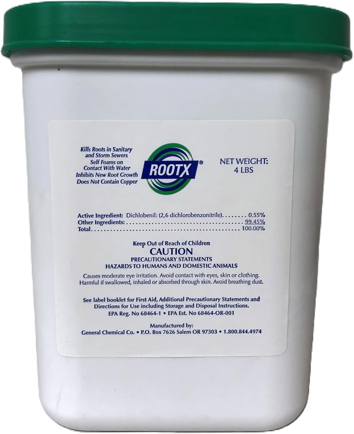 ROOTX - 4LB. JAR WITH FUNNEL/APPLICATOR - SHIPPED BY AMAZON