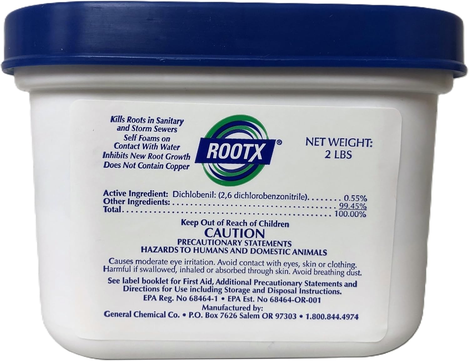 ROOTX - 2LB. JAR (JAR ONLY - NO FUNNEL/APPLICATOR)