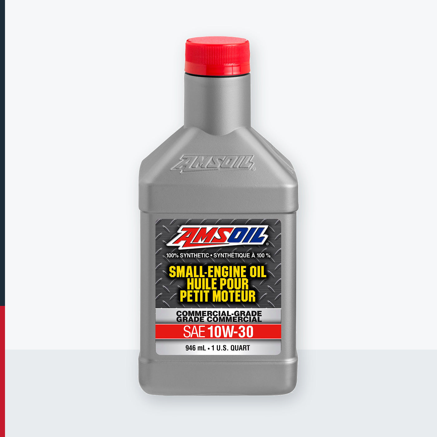 AMSOIL 10W-30 100% Synthetic Small-Engine Oil - 946 ml Bottle (ASEQTC-EA)