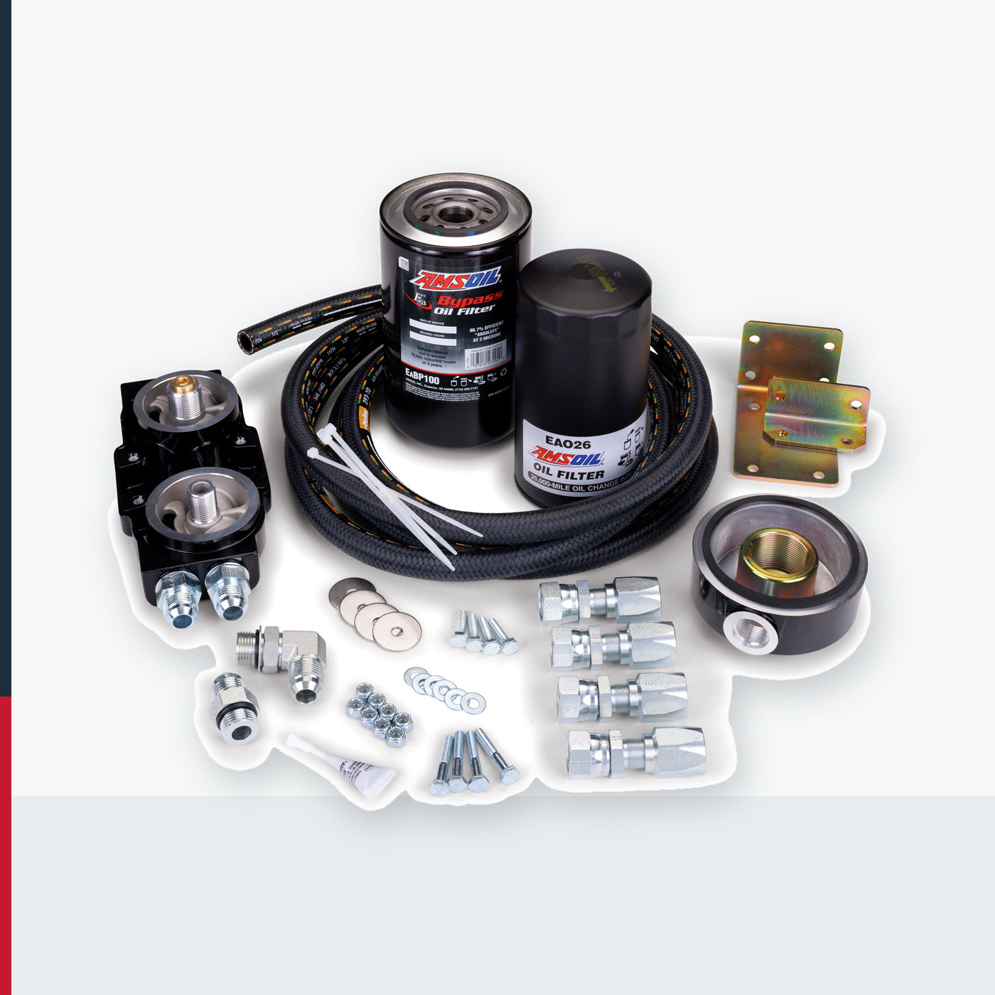 AMSOIL Ford 7.3L Dual-Remote Bypass System - BMK26 (BMK26-EA)