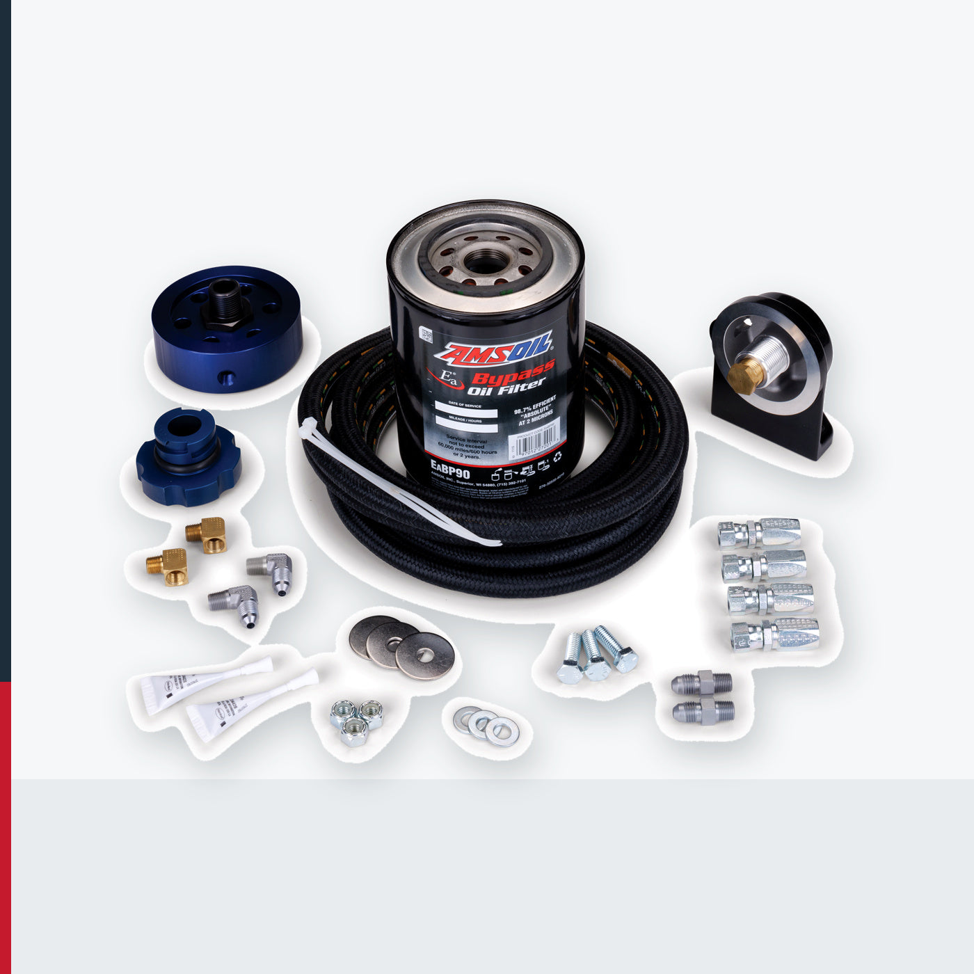 AMSOIL GM 6.6L Single-Remote Bypass System - BMK32 (BMK32-EA)