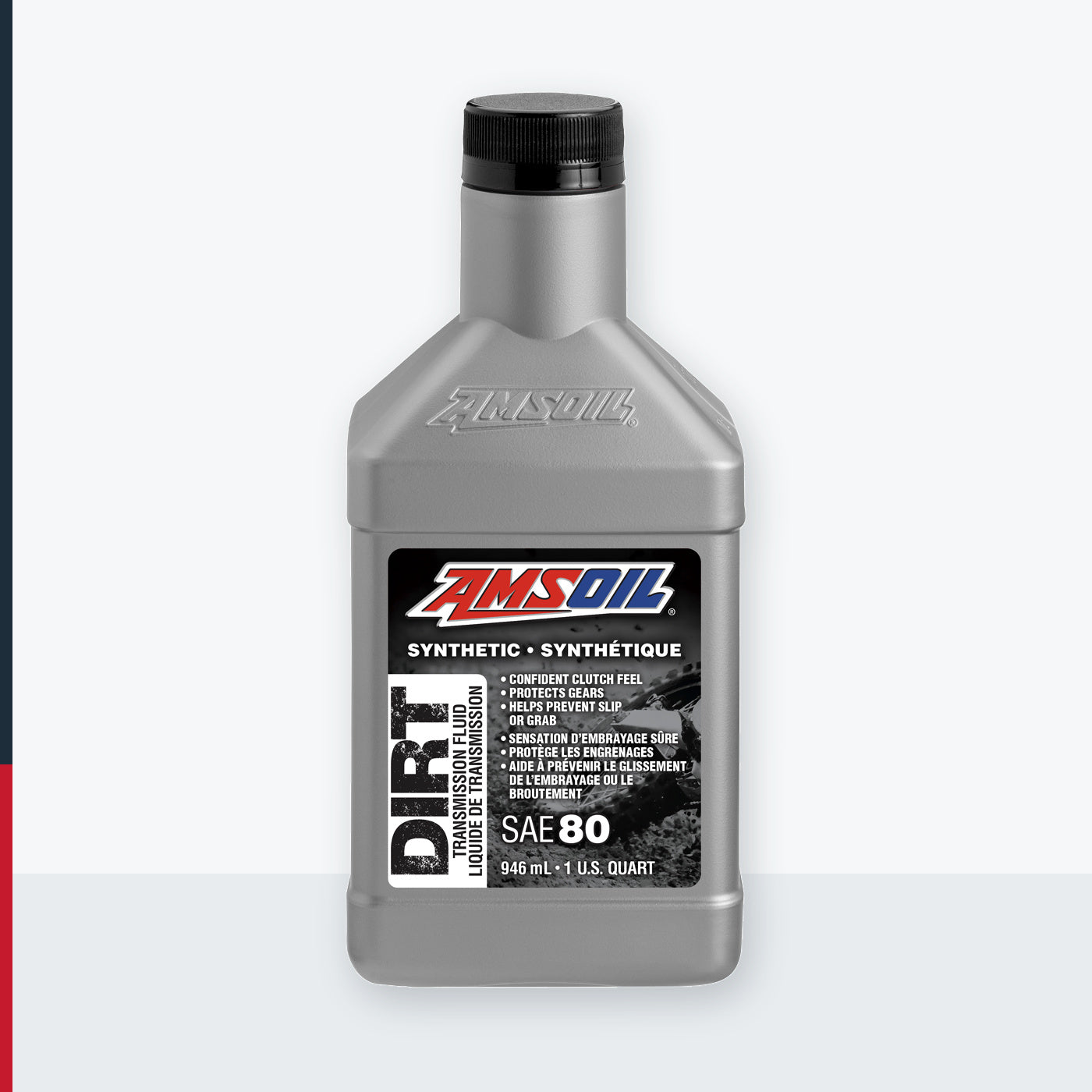 AMSOIL 100% Synthetic Dirt Bike Transmission Fluid - 946 ml Bottle (DBTFQTC-EA)