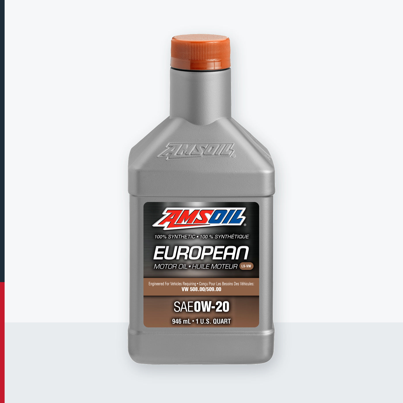 AMSOIL 0W-20 LS-VW 100% Synthetic European Motor Oil - 946 ml Bottle (EZTQTC-EA)