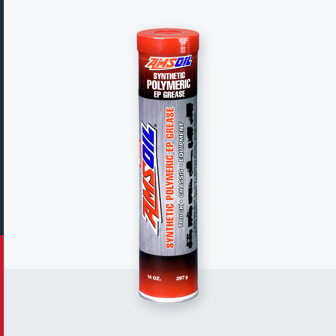 AMSOIL NLGI #2 Synthetic Polymeric Truck, Chassis and Equipment Grease - 414 ml Cartridge (GPTR2CR-EA)