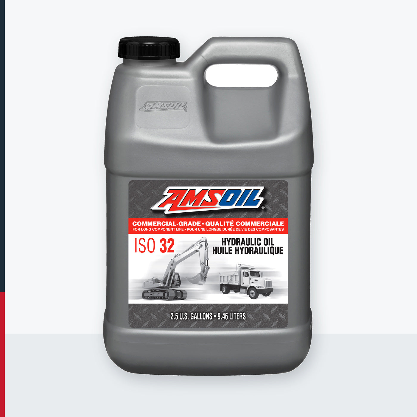 AMSOIL ISO 32 Commercial-Grade Hydraulic Oil - 9.46 L Jug (HCG32TP-EA)
