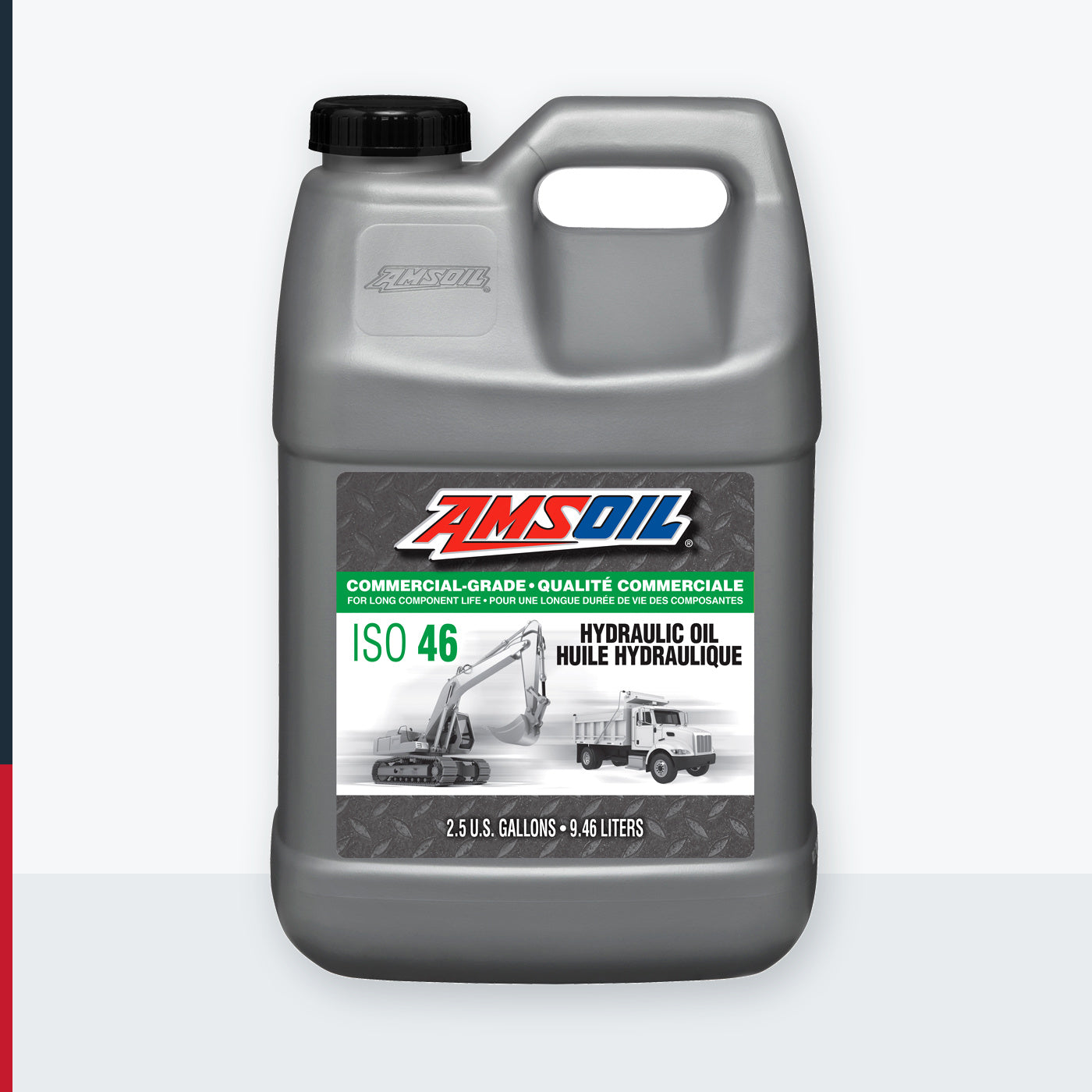 AMSOIL ISO 46 Commercial-Grade Hydraulic Oil - 9.46 L Jug (HCG46TP-EA)