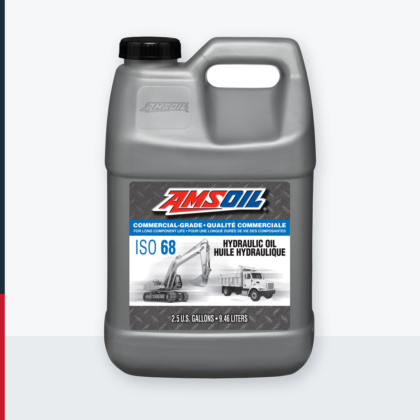 AMSOIL ISO 68 Commercial-Grade Hydraulic Oil - 9.46 L Jug (HCG68TP-EA)