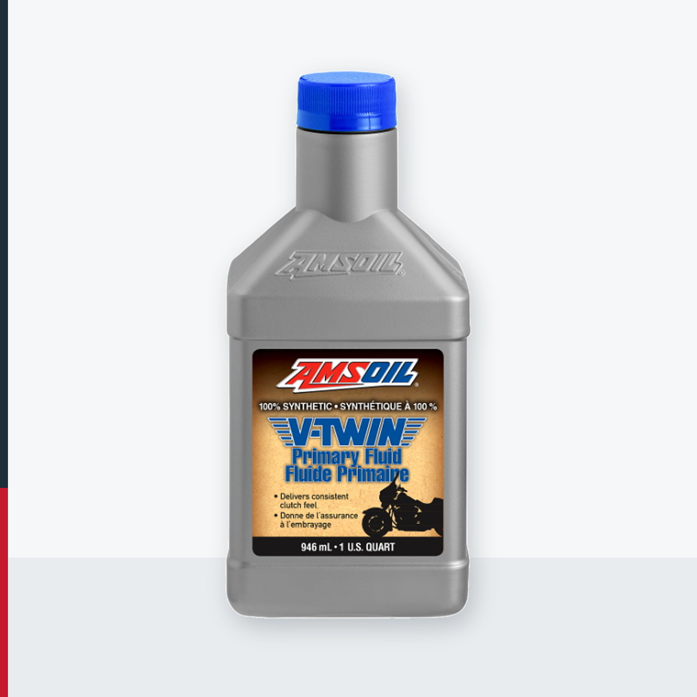 AMSOIL 100% Synthetic V-Twin Primary Fluid - 946 ml Bottle (MVPQTC-EA)