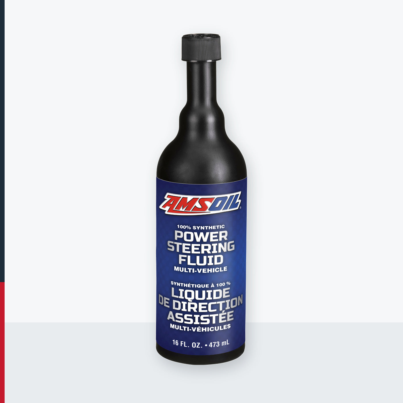 AMSOIL 100% Synthetic Multi-Vehicle Power Steering Fluid - 473 ml Bottle (PSFCN-EA)