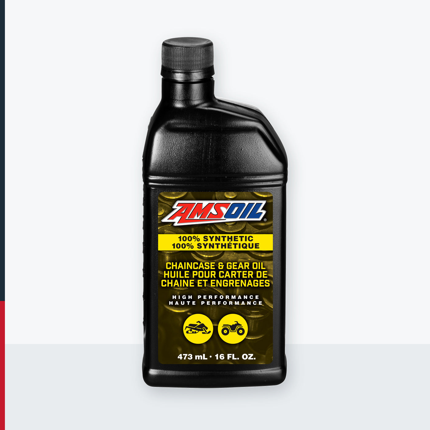 AMSOIL 100% Synthetic Chaincase & Gear Oil - 473 ml Bottle (TCCCNC-EA)