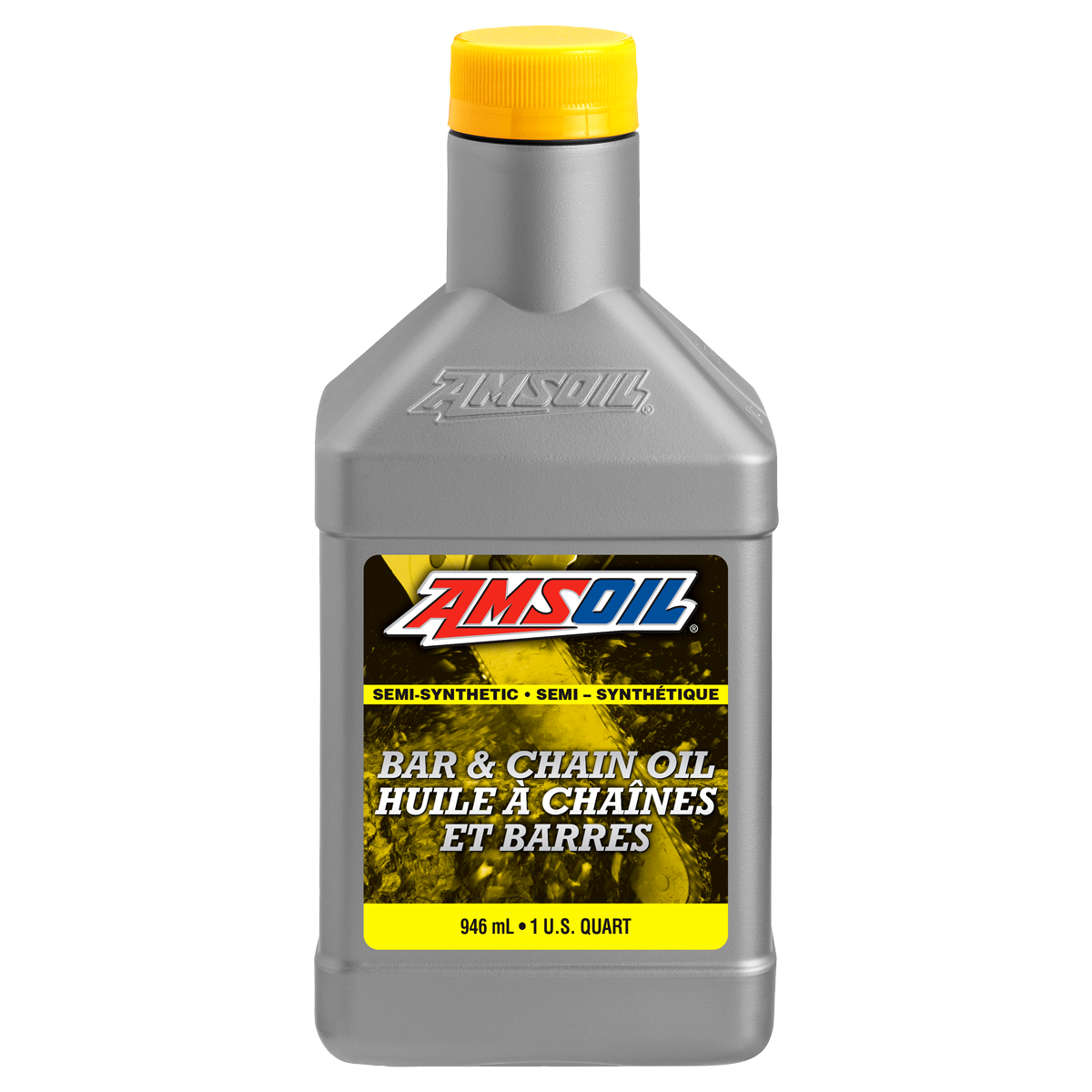 AMSOIL Semi-Synthetic Bar and Chain Oil - 946 ml Bottle (ABCQTC-EA)