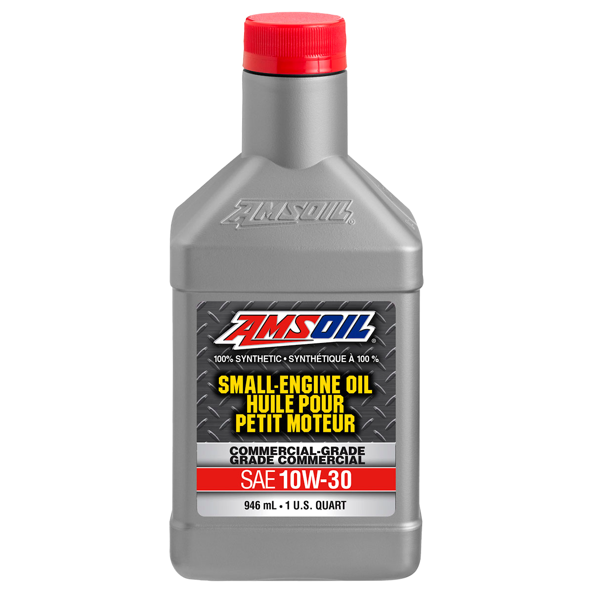 AMSOIL 10W-30 100% Synthetic Small-Engine Oil - 946 ml Bottle (ASEQTC-EA)