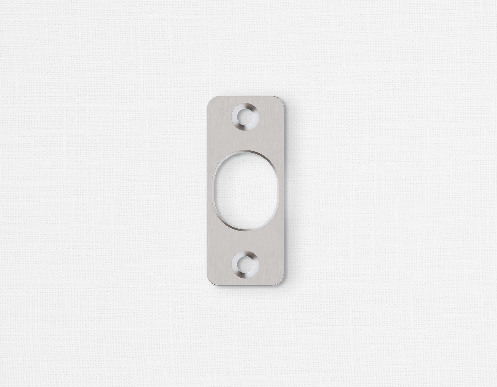 Level standard strike plate