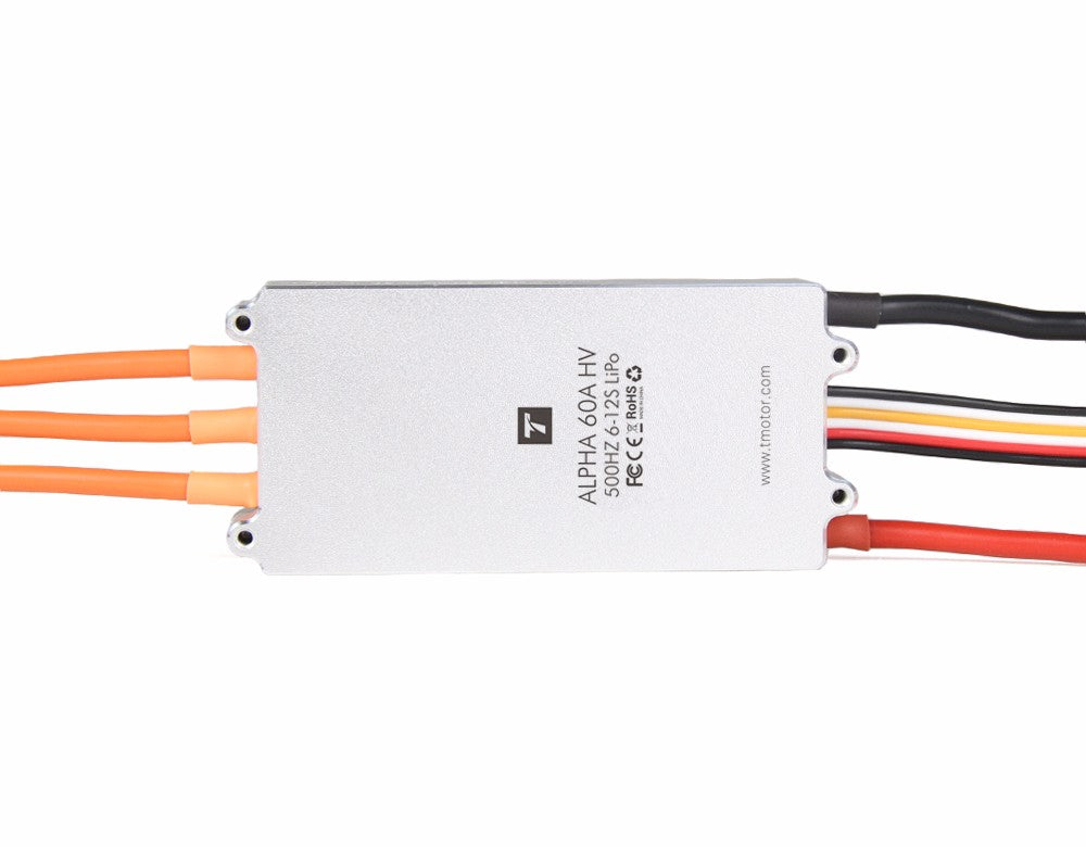 T-MOTOR ALPHA 60A 12S V1.2 FOC Multirotor ESC - official product view 2
