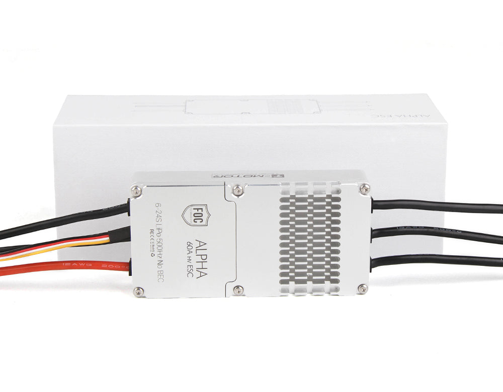 T-MOTOR ALPHA 60A 24S FOC Multirotor ESC - official product view 4