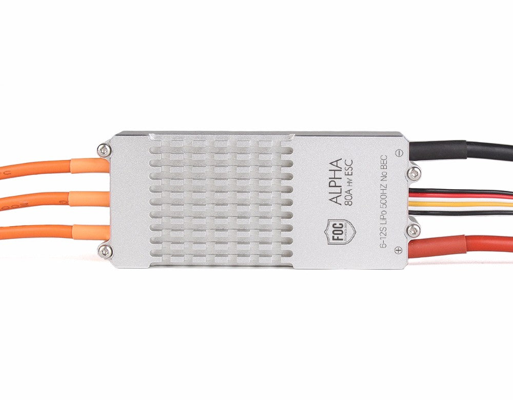 T-MOTOR ALPHA 80A 12S FOC Multirotor ESC - official product view