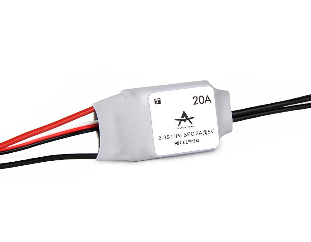 T-MOTOR AT20A Fixed-Wing ESC - official product view 1