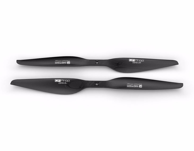 T-MOTOR G28x9.2 Glossy Carbon Fiber Propeller 2 blades - official product view