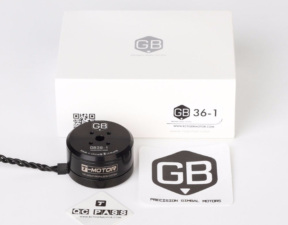 T-MOTOR GB36-1 KV50 Brushless Gimbal Motor - verified product view 5