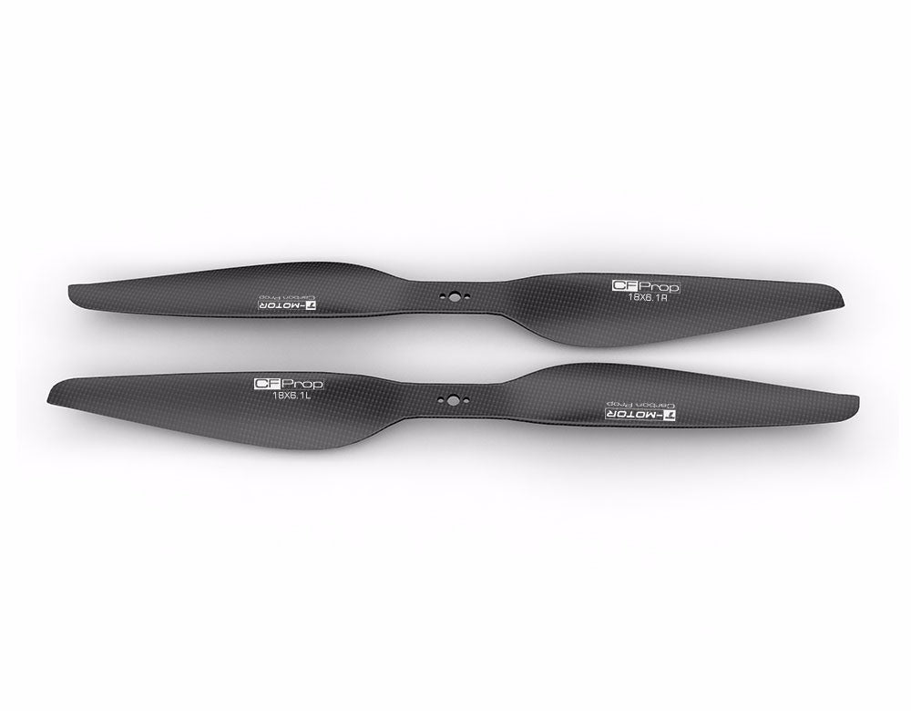 T-MOTOR P18x6.1 Polished Carbon Fiber Propeller - official product view