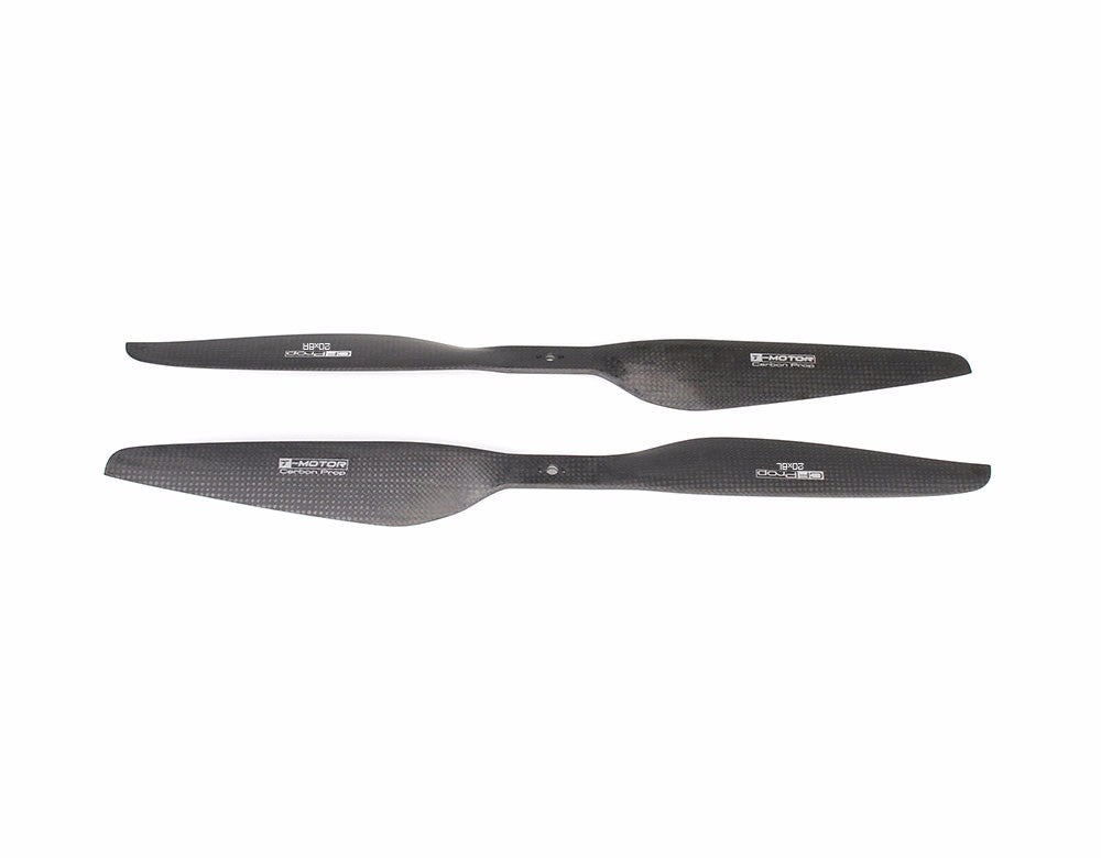 T-MOTOR P20x6 Polished Carbon Fiber Propeller - official product view 2
