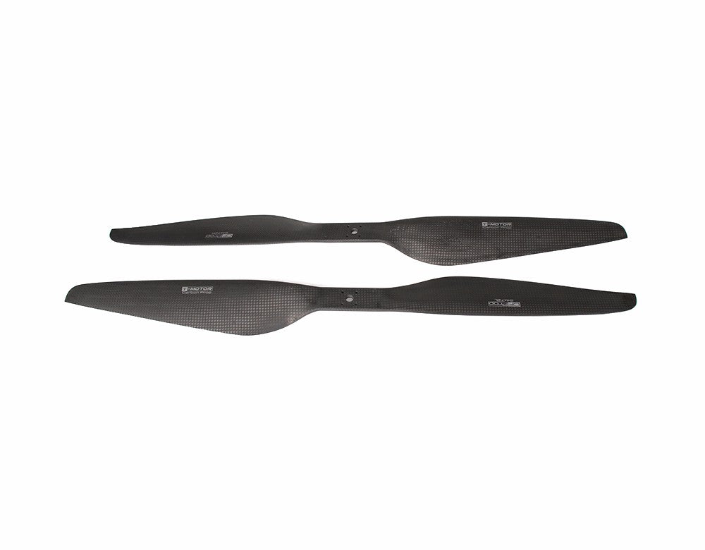 T-MOTOR P24x7.2-10mm Hole Polished Carbon Fiber Propeller - official product view 2