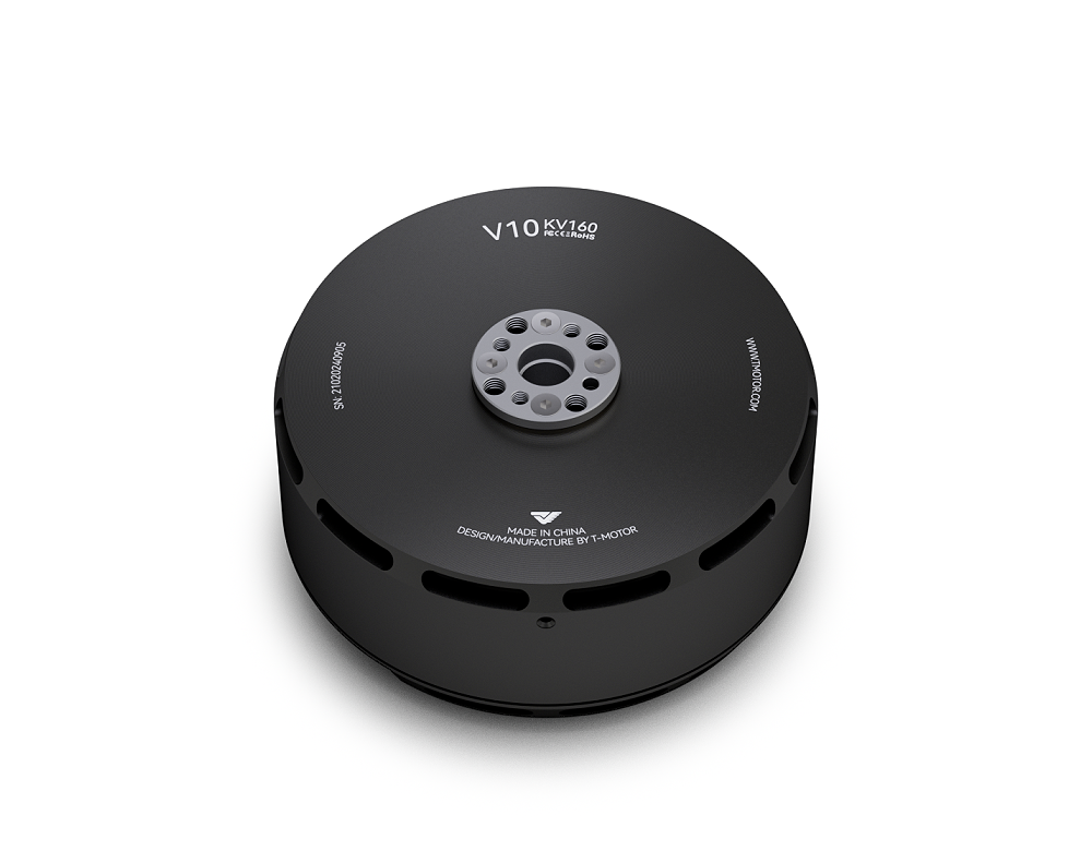 T-MOTOR V10 KV160 VTOL UAV Motor - verified product view 7
