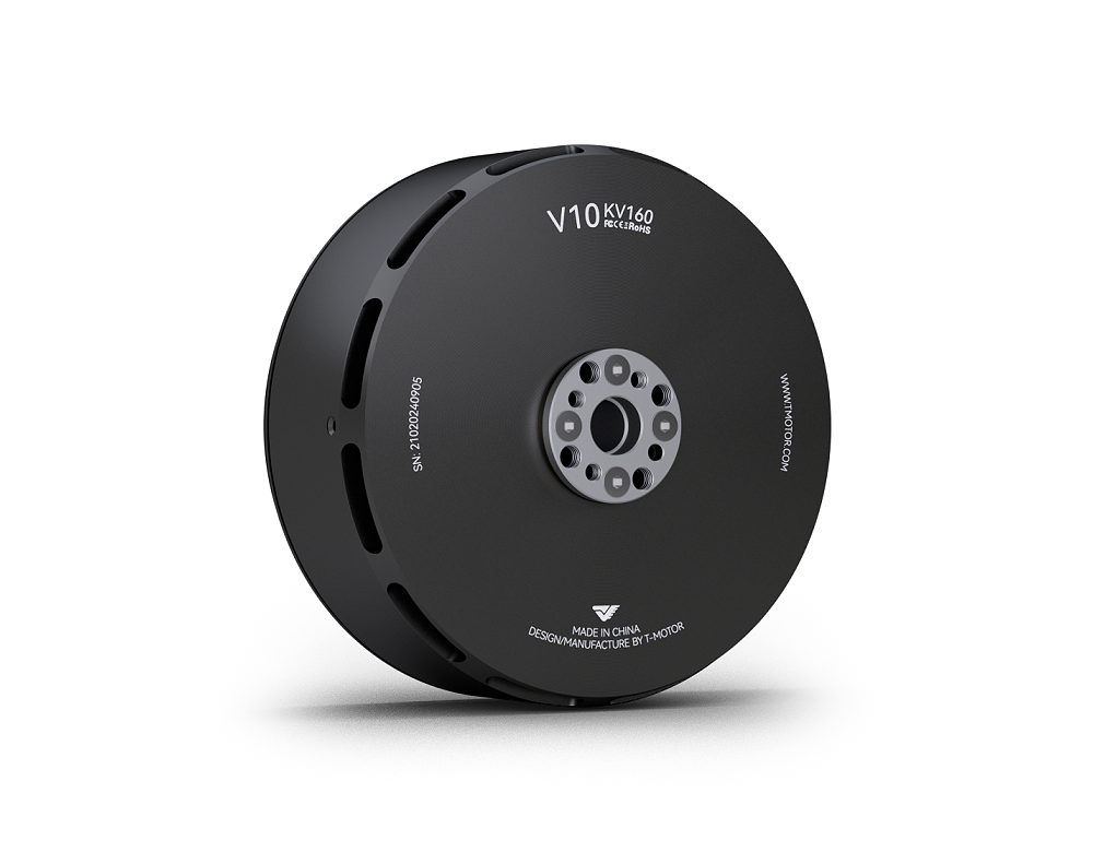 T-MOTOR V10 KV160 VTOL UAV Motor - verified product view 6