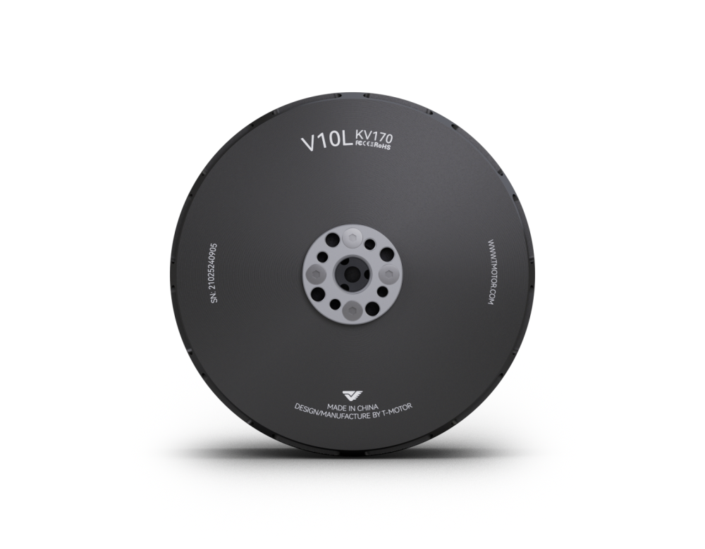 T-MOTOR V10L KV170 VTOL UAV Motor - verified product view 5