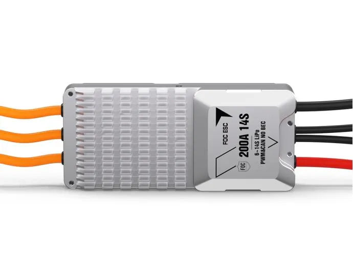 T-MOTOR V200A FOC Multirotor ESC 6-14S - official product view