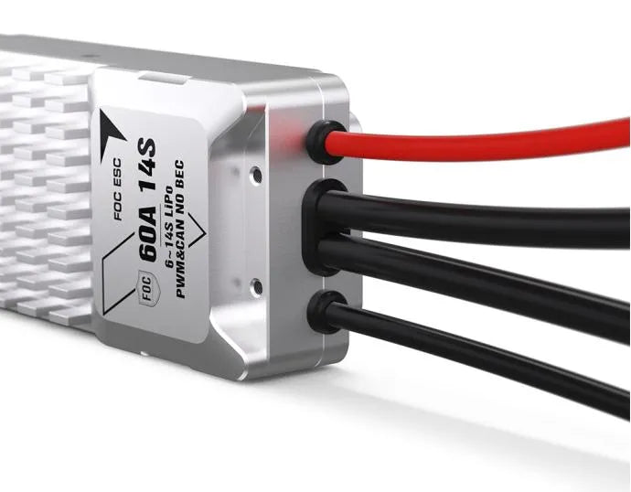 T-MOTOR V60A FOC Multirotor ESC 6-14S - official product view 3