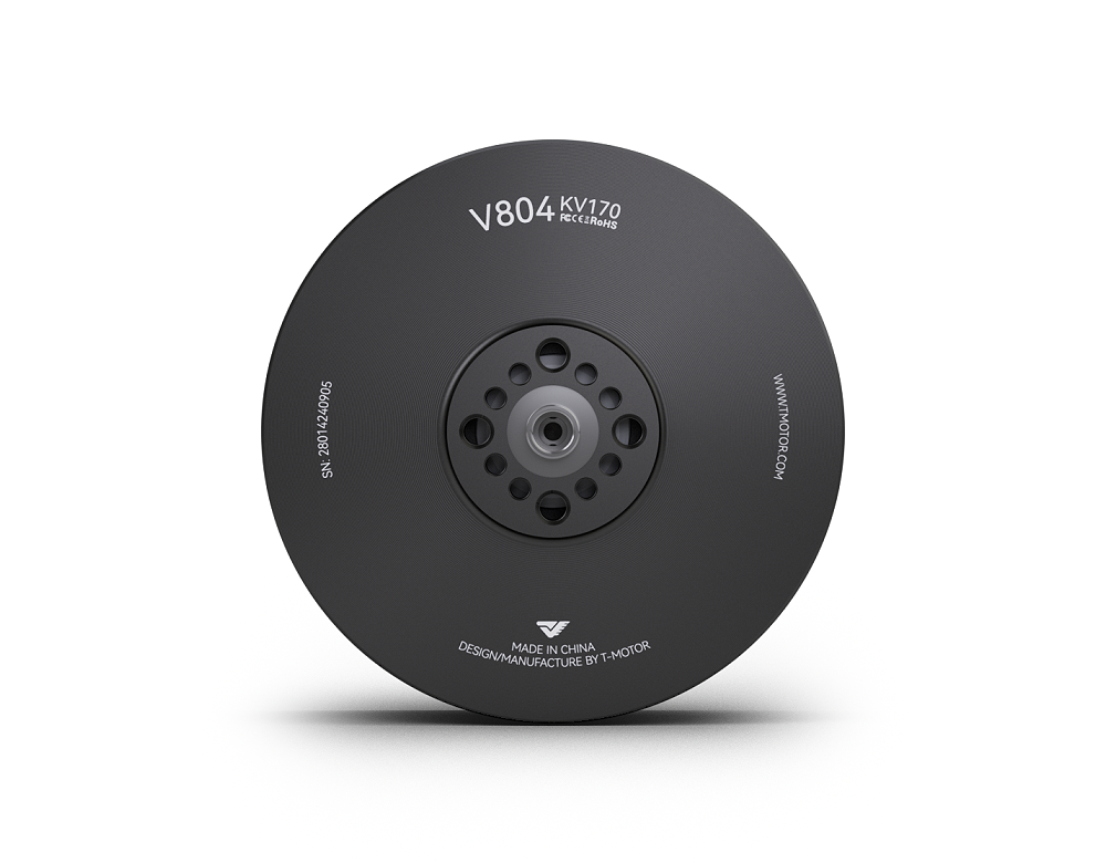 T-MOTOR V804 KV170 VTOL UAV Motor - verified product view 5
