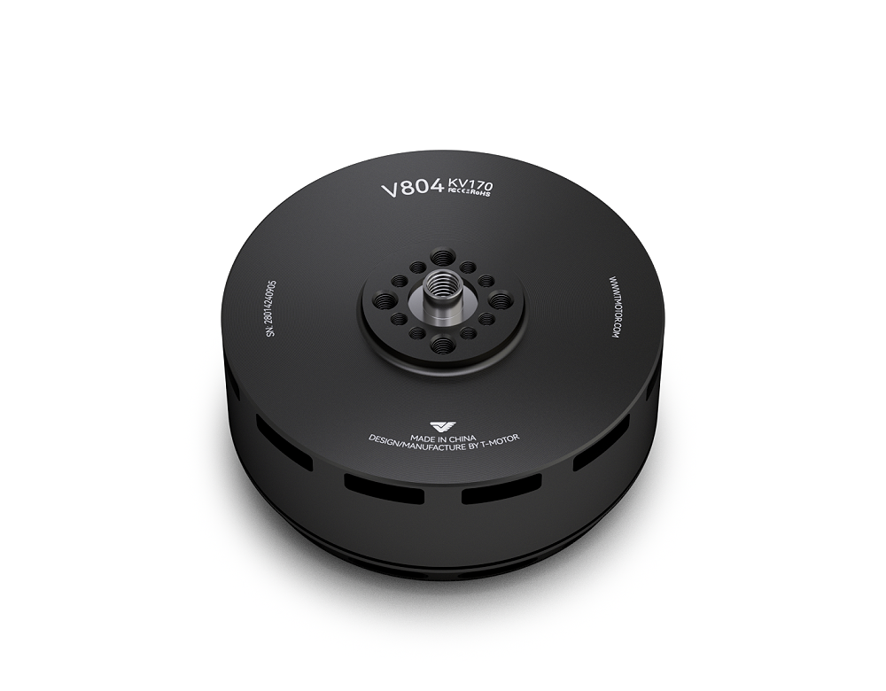 T-MOTOR V804 KV170 VTOL UAV Motor - verified product view 7