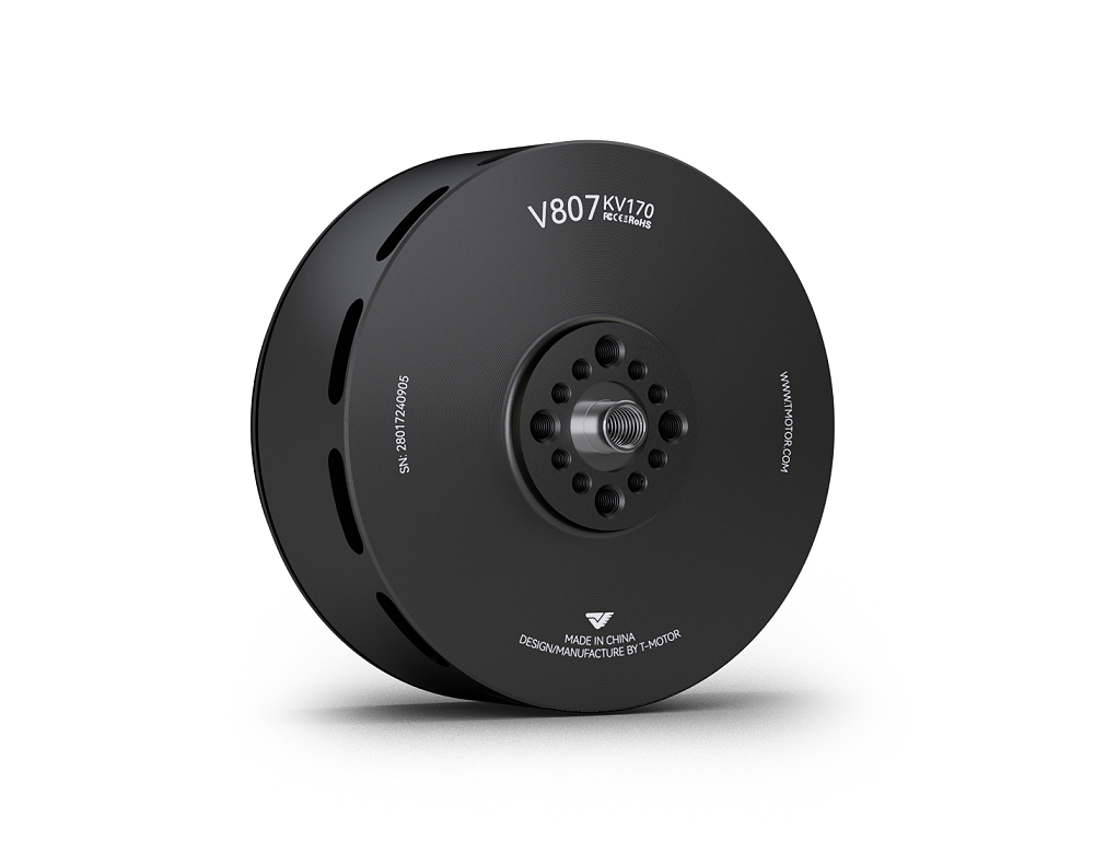 T-MOTOR V807 KV170 VTOL UAV Motor - verified product view 6