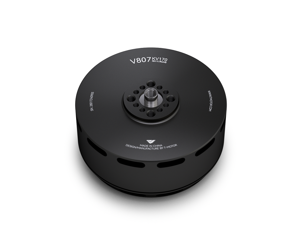 T-MOTOR V807 KV170 VTOL UAV Motor - verified product view 7