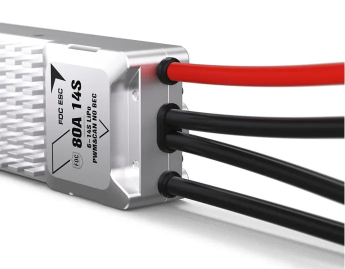 T-MOTOR V80A 14S FOC Multirotor ESC - official product view 3