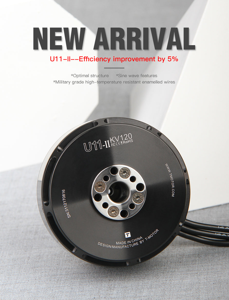 T-MOTOR U11II KV120 product overview