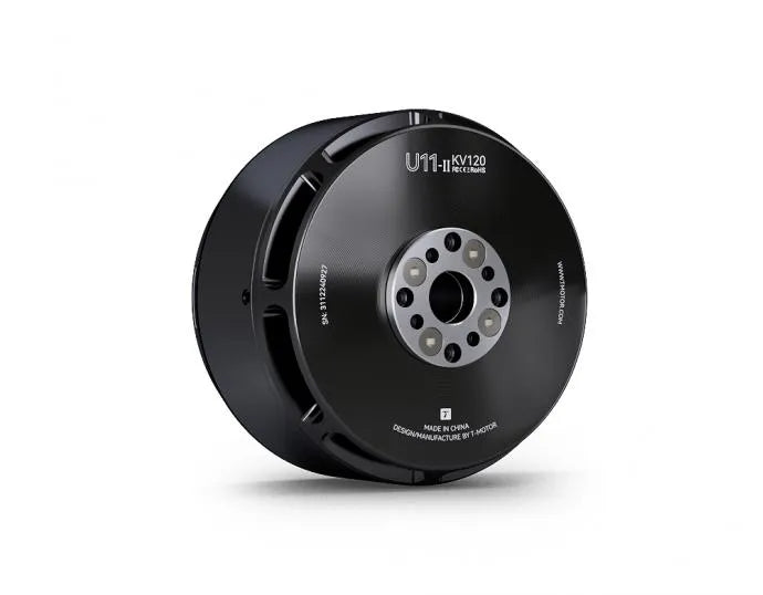T-MOTOR U11II KV120 heavy-lift UAV motor, side view