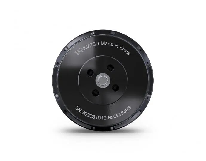 T-MOTOR U3 KV700 industrial UAV motor, front angle