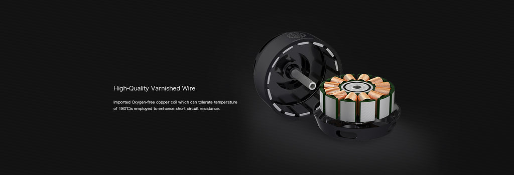 T-MOTOR U3 high-quality varnished wire construction