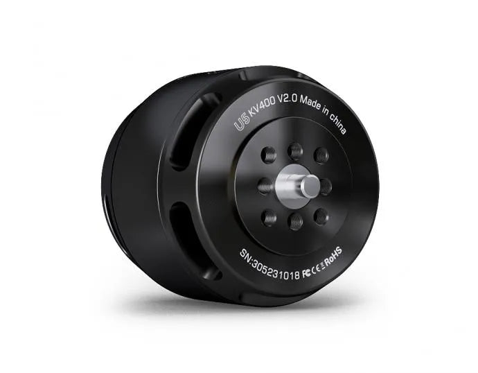 T-MOTOR U5 KV400 industrial UAV motor, front angle