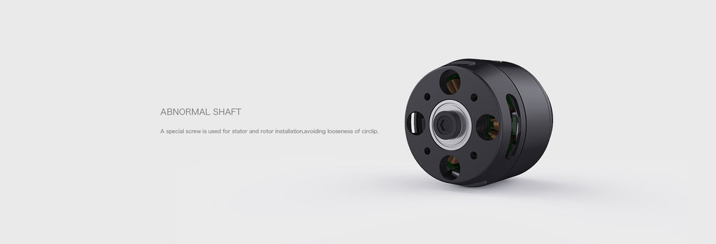 T-MOTOR U5 abnormal shaft design detail